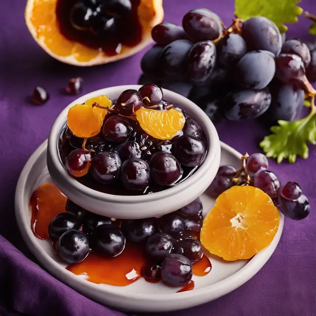 Foto de Black Grape Jam with Raisins