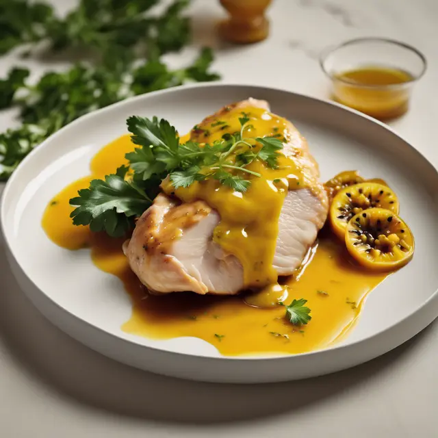 Foto de Chicken with Passionfruit Sauce