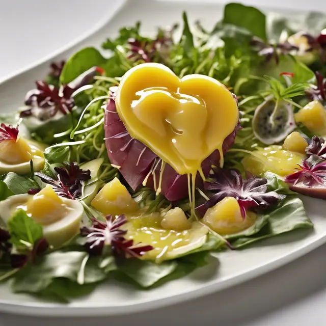 Foto de Palm Heart Salad with Passion Fruit Dressing