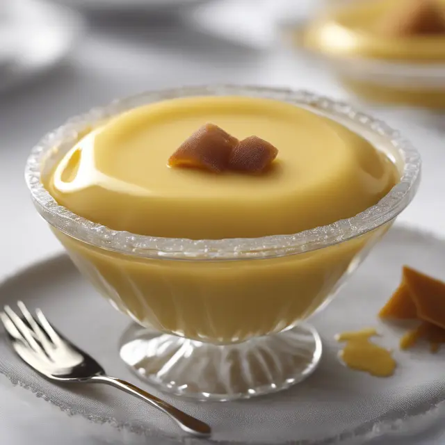 Foto de Sweet Custard Pudding with Ginger