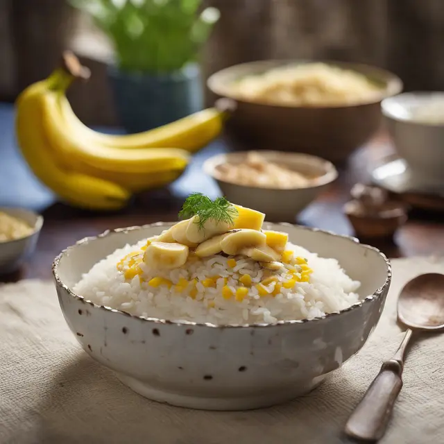 Foto de Rice with Picadinho and Banana