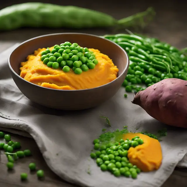 Foto de Sweet Potato and Peas Purée