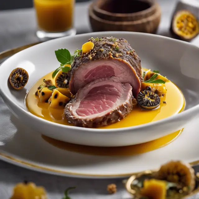 Foto de Lamb with Passion Fruit