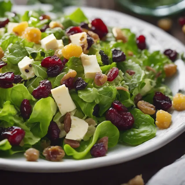 Foto de Green Salad with Dried Fruits