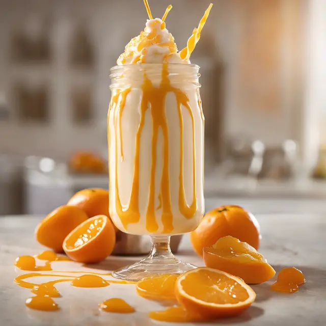 Foto de Orange and Apricot Jam Milkshake