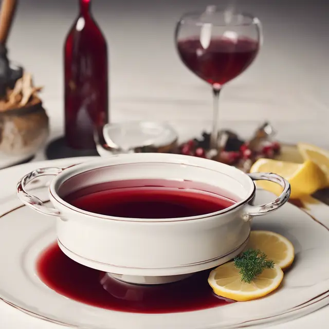 Foto de Wine Consommé