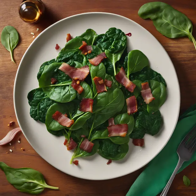 Foto de Spinach with Bacon