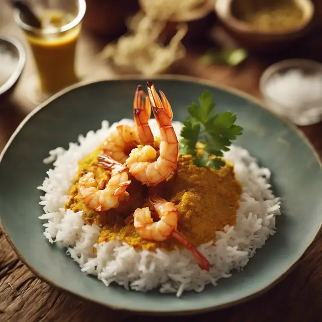 Foto de Curry-Coconut Shrimp