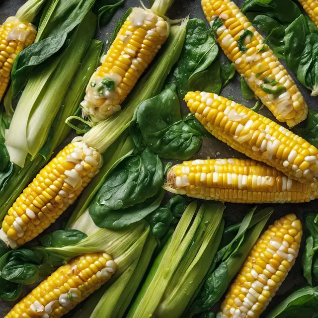 Foto de Corn with Spinach