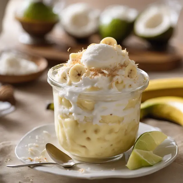 Foto de Banana Pudding with Coconut