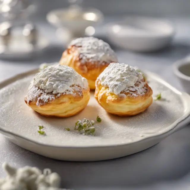 Foto de Ricotta Cream Puffs (Ataif)