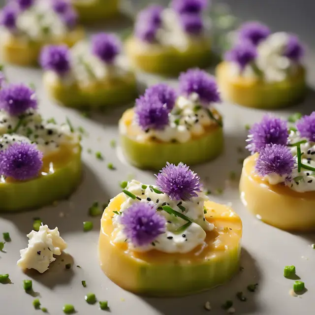 Foto de Chive Blossom with Cheese