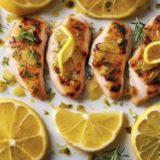 Foto de Chicken Breast Fillets with Lemon Zest