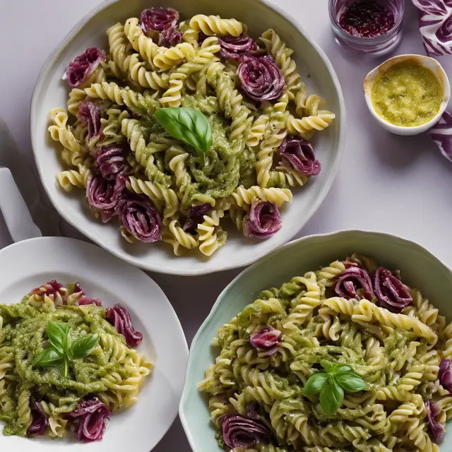 Foto de Pesto Pasta with Radicchio