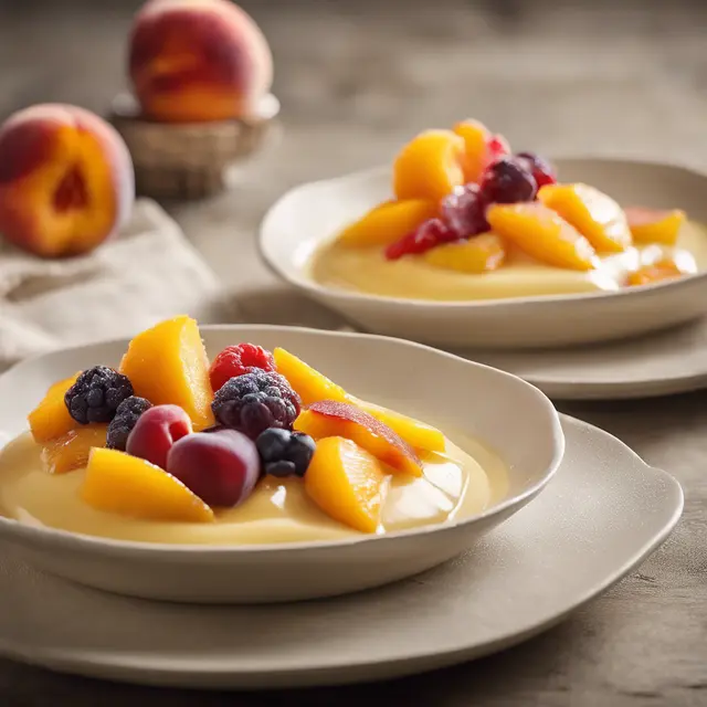 Foto de Baked Cream with Fruits