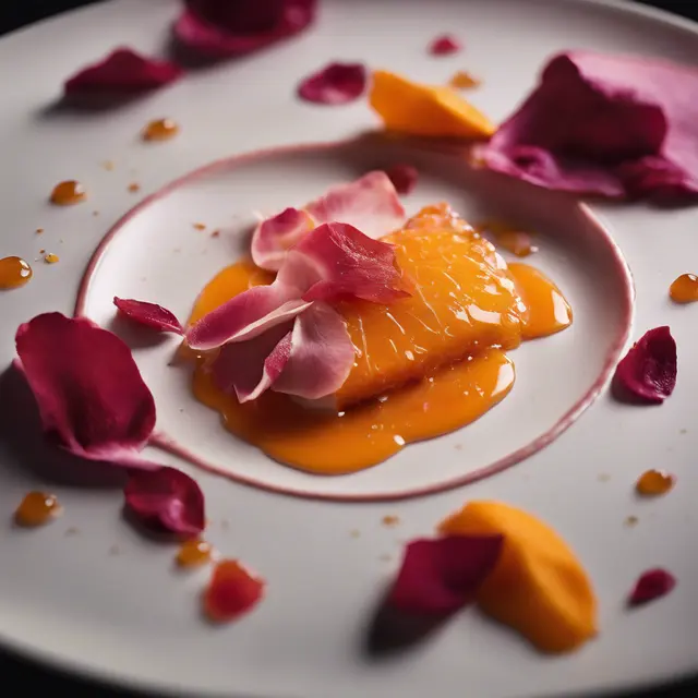 Foto de Tender with Orange and Rose Petal Sauce