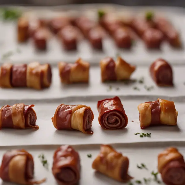 Foto de Mini Linguiça Rolls