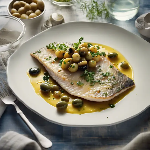 Foto de Sole with Olives and Capers