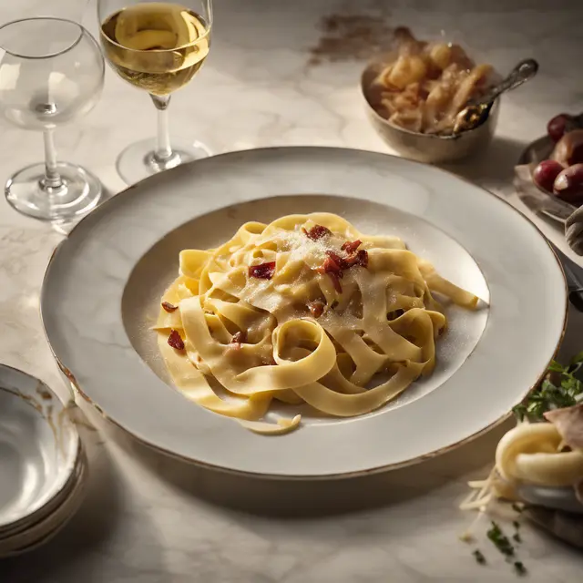 Foto de Carbonara with Pappardelle