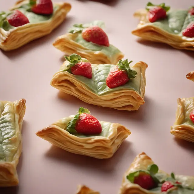 Foto de Strawberry Leaf Pastry