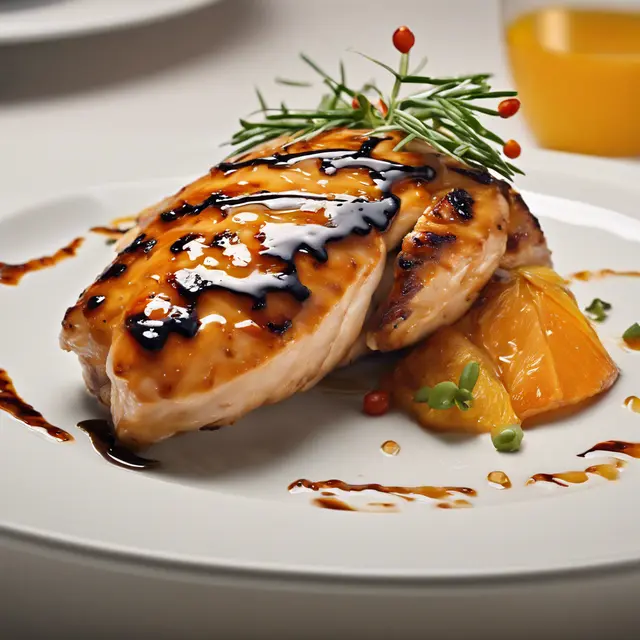 Foto de Grilled Chicken with Martini Glaze