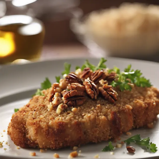 Foto de Breaded Pork Chop with Farofa Filling