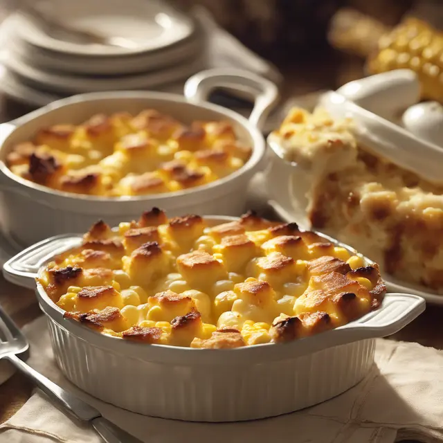 Foto de Corn and Cheese Bread Pudding