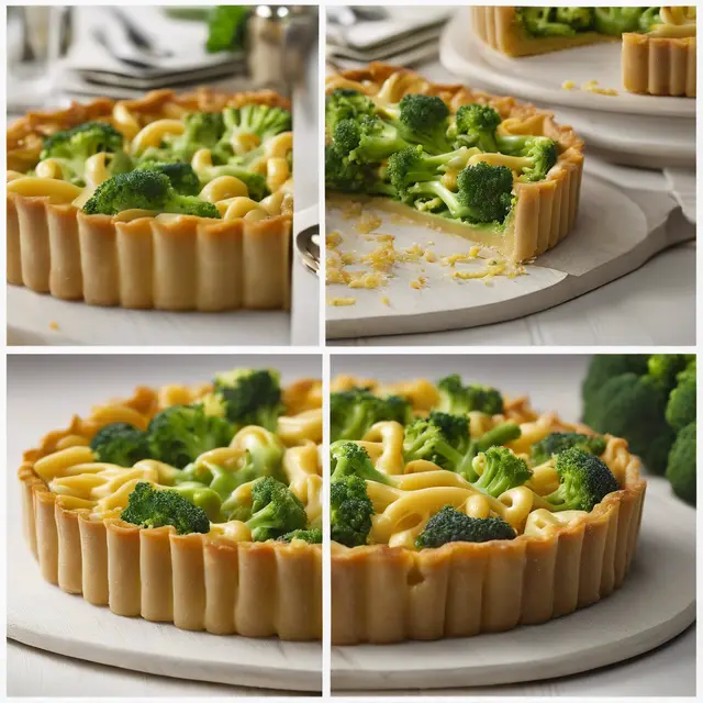 Foto de Macaroni and Broccoli Tart