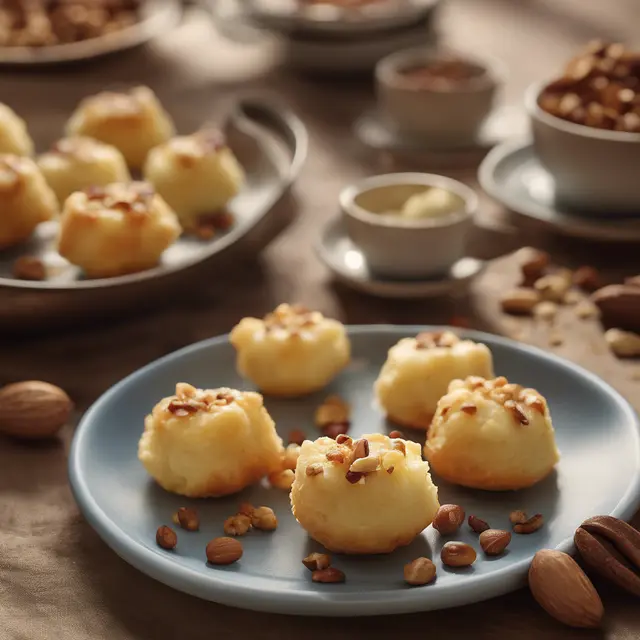 Foto de Mini Mashed Potato and Nuts Puffs