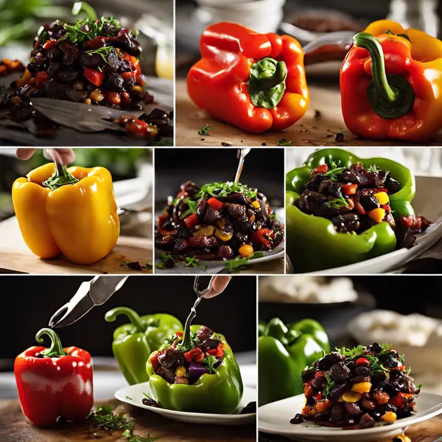 Foto de Veggie Stuffed Peppers with Raisins