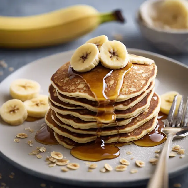 Foto de Banana and Oat Pancakes