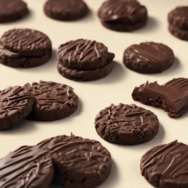 Foto de Crunchy Chocolate Biscuits