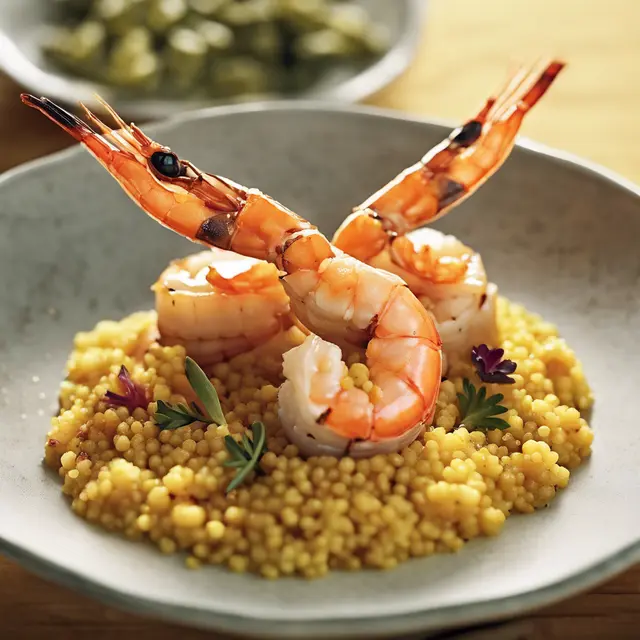 Foto de Stuffed Shrimp with Couscous