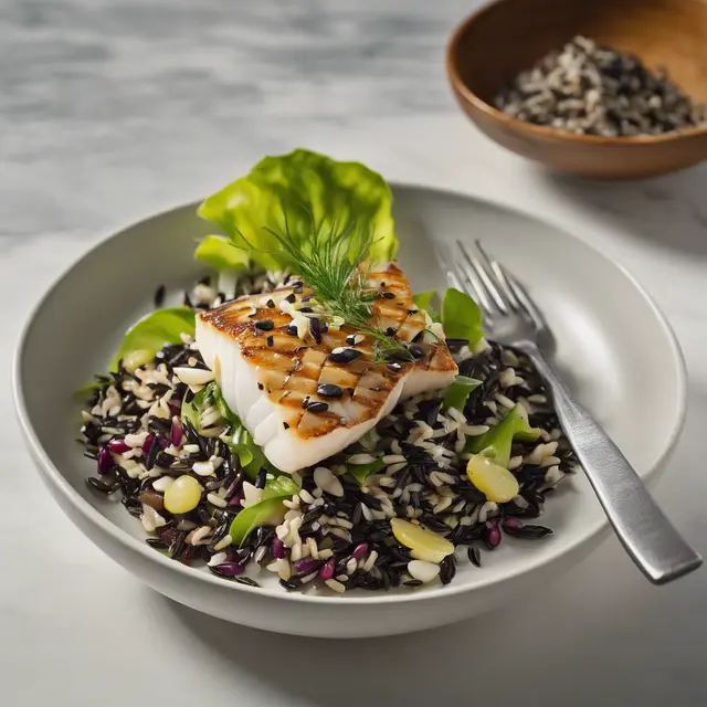 Foto de Cod Salad with Wild Rice