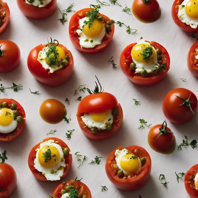 Foto de Stuffed Tomatoes with Egg