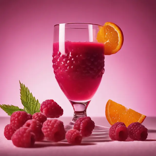 Foto de Raspberry and Orange Juice