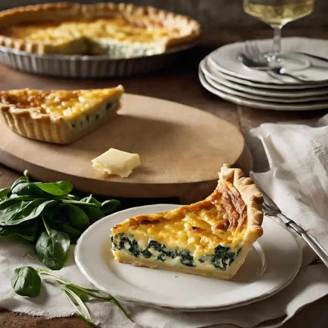 Foto de Three-Cheese Quiche