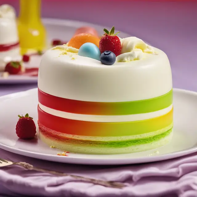 Foto de Rainbow Bavarian Cream