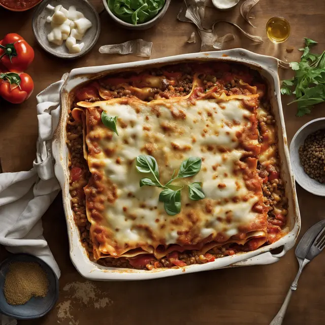 Foto de Lentil Lasagna