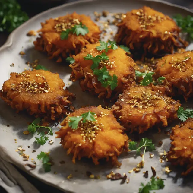 Foto de Sweet Potato Fritter with Chestnut