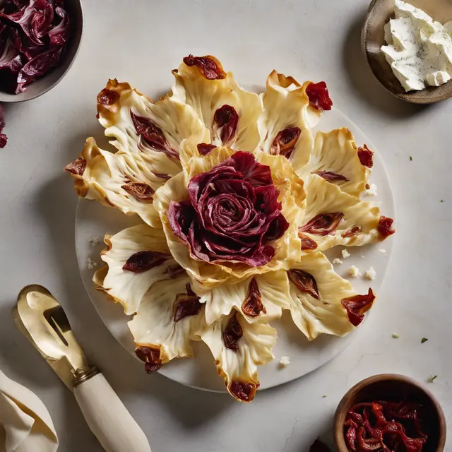 Foto de Rose of Radicchio and Sun-Dried Tomatoes