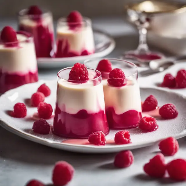 Foto de Raspberry Panna Cotta