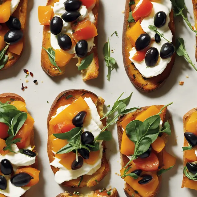 Foto de Cheesy Pumpkin Bruschetta