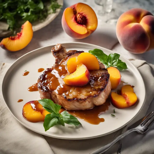 Foto de Pork Chops with Peaches