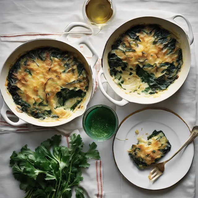 Foto de Braised Chard Gratin