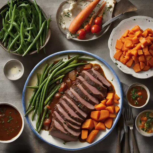 Foto de Braised Beef with Vegetables