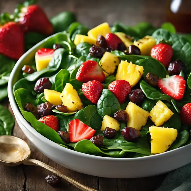 Foto de Spinach Salad with Fruits