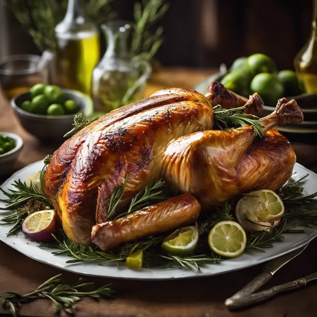 Foto de Herb-Roasted Turkey with Spices