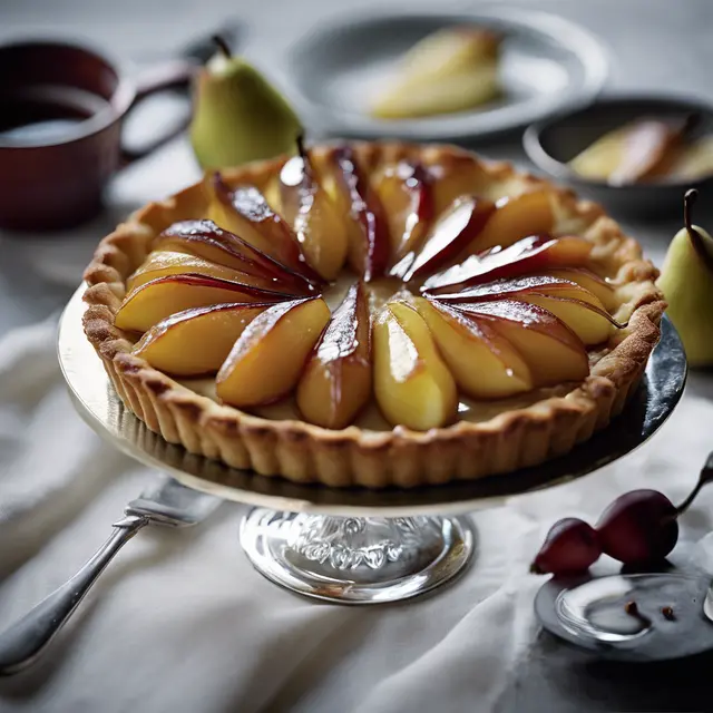 Foto de Mascarpone and Pear Tart