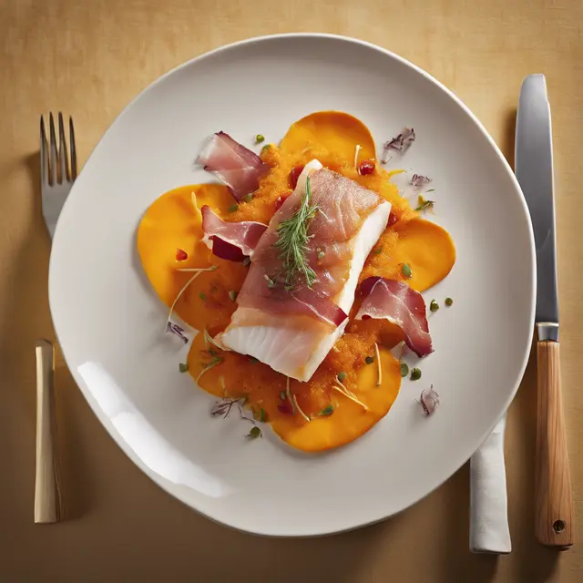 Foto de Cod with Prosciutto and Sweet Potato Palhada